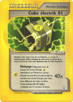 Cube électrik 01 127/147