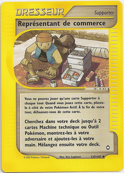 Représentant de commerce 137/147