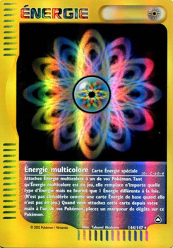 Énergie multicolore 144/147