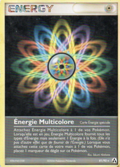 Énergie multicolore 81/92