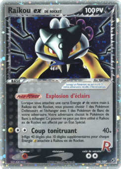 Raikou ex de Rocket 108/107
