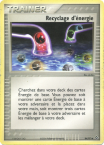 Recyclage d'énergie 84/97