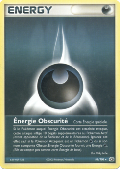 Énergie Obscurité 86/106