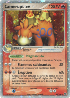 Camerupt ex 92/101
