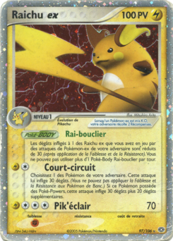 Raichu ex 97/101