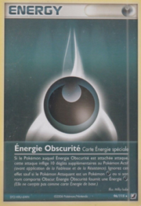 Énergie Obscurité 96/115