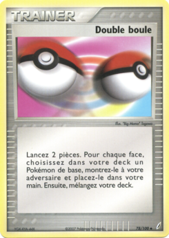 Double boule 78/100