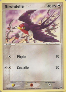 Nirondelle 72/109
