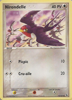Nirondelle 72/109