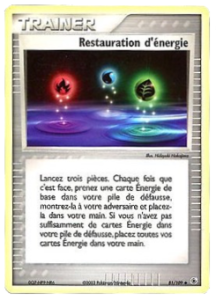Restauration d'énergie 81/109