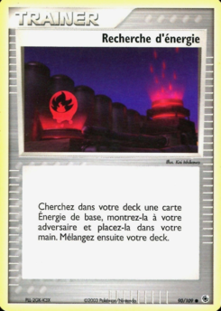 Recherche d'énergie 90/109