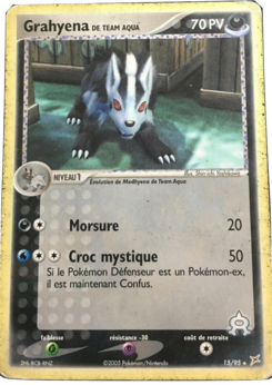 Grahyena de Team Aqua 15/95