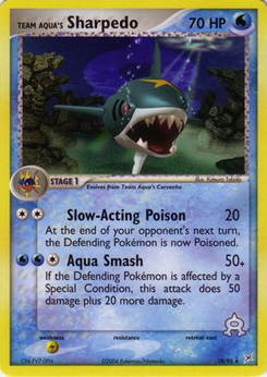 Sharpedo de Team Aqua 18/95