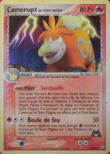 Camerupt de Team Magma 19/95