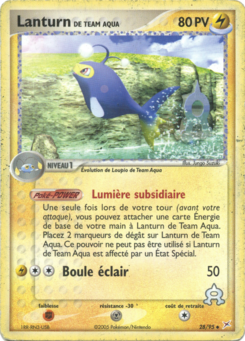 Lanturn de Team Aqua 28/95