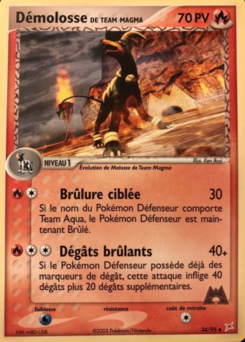 Démolosse de Team Magma 34/95