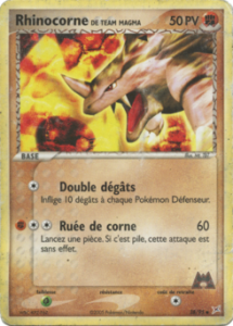 Rhinocorne de Team Magma 38/95