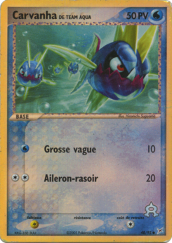 Carvanha de Team Aqua 48/95