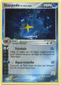 Sharpedo de Team Aqua 5/95