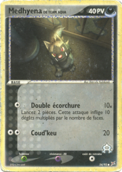 Medhyena de Team Aqua 54/95