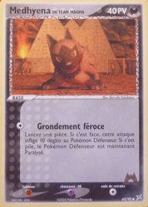 Medhyena de Team Magma 65/95
