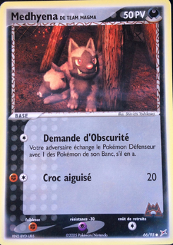Medhyena de Team Magma 66/95