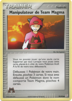 Manipulateur de Team Magma 70/95
