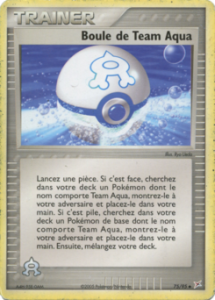 Boule de Team Aqua 75/95