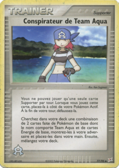 Conspirateur de Team Aqua 77/95