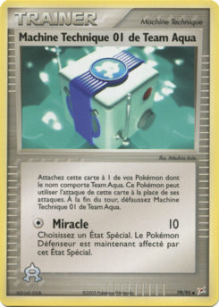 Machine Technique 01 de Team Aqua 79/95