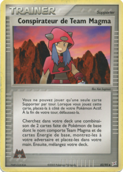 Conspirateur de Team Magma 82/95