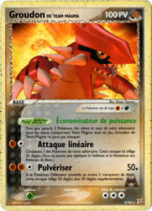 Groudon de Team Magma 9/95