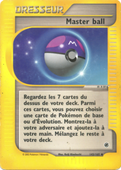 Master ball 143/165