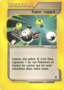 Super rappel 151/165