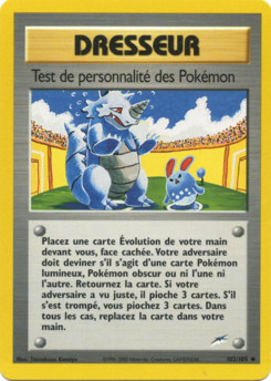 Test de personnalité des Pokémon 102/105