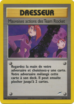Mauvaises actions des Team Rocket 103/105