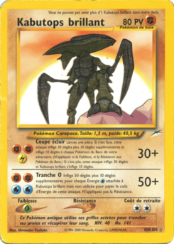 Kabutops brillant 108/105