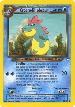 Crocrodil obscur 32/105