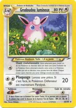 Grodoudou lumineux 54/105