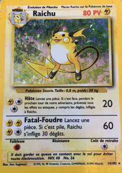 Raichu 14/102
