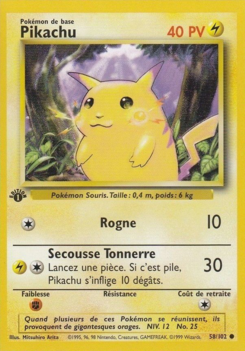 Pikachu 58/102