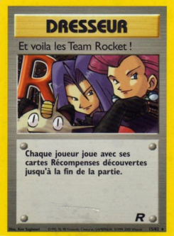 Et voila les Team Rocket ! 15/82
