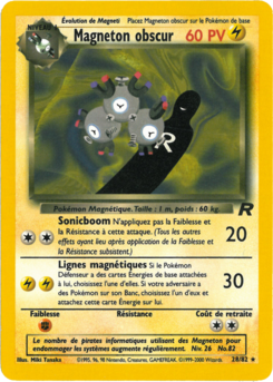 Magneton obscur 28/82