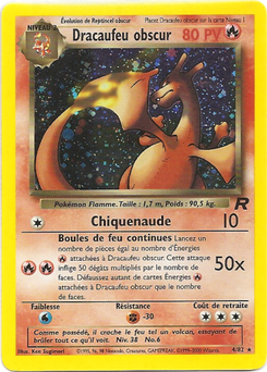Dracaufeu obscur 4/82