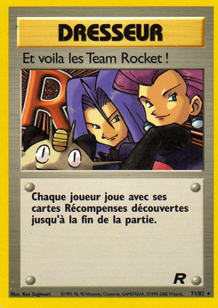 Et voila les Team Rocket ! 71/82