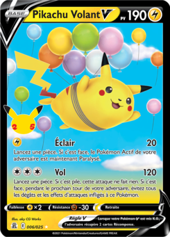 Pikachu Volant V 006/025