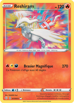 Reshiram 017/072