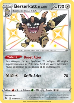 Berserkatt de Galar SV087/SV122