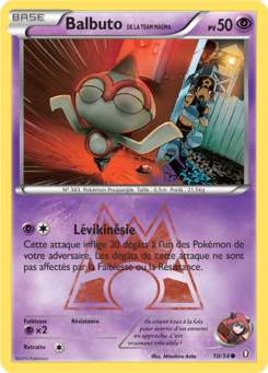 Balbuto de la Team Magma 10/34