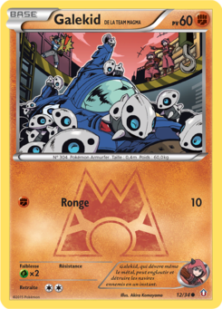 Galekid de la Team Magma 12/34
